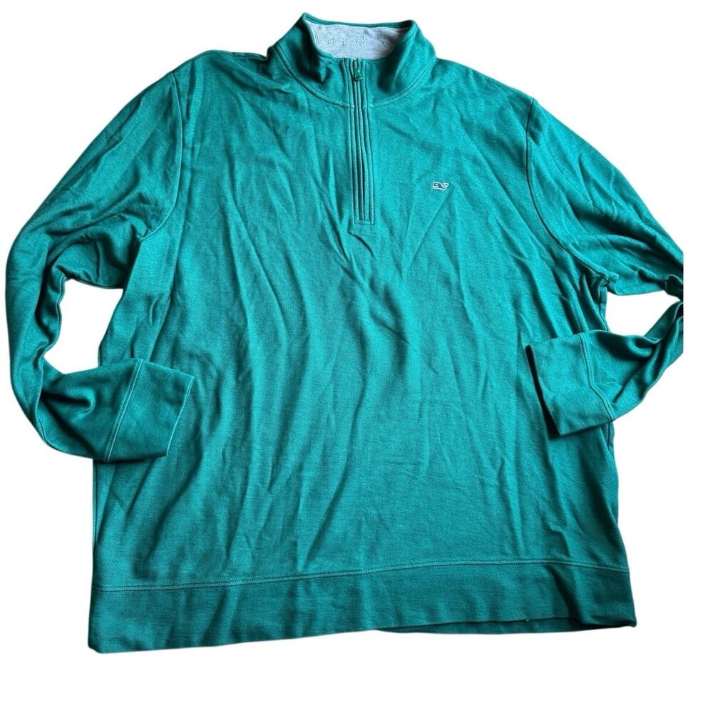 Vineyard Vines Men's Saltwater Quarter-Zip Pullover size XXL